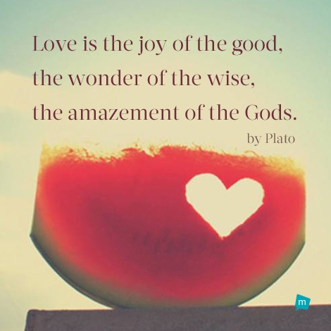 Love is the joy of the good, the wonder of the wise, the amazement of...